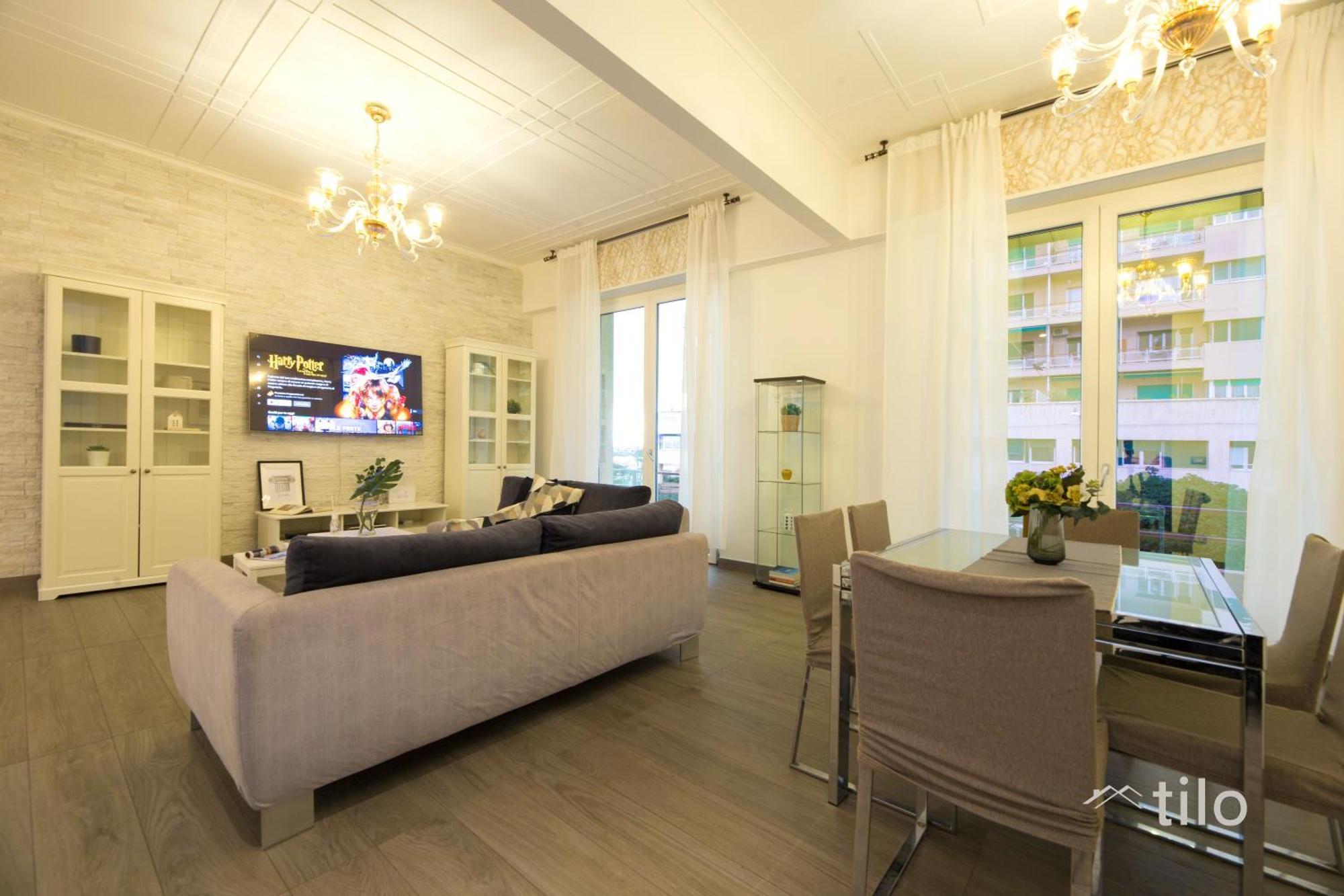 Beach, 4br, Family Lux, Ac, Wifi By Tilo Genova